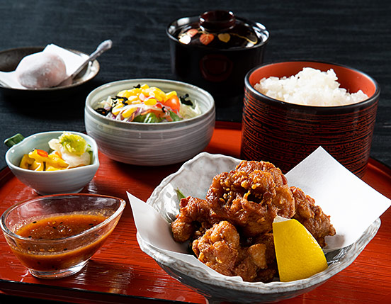 名物だれの鶏唐御膳